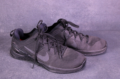 Nike Sneaker Metcon DSX Flyknit Herren Sportschuhe Gr. 44,5 schwarz Mesh BS765
