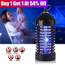 Electric Insect Mosquito Fly Killer Bug Zapper UV Indoor Pest Catcher Trap NEW