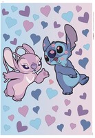 Komar Wandsticker - Disney Stitch In Love - 70 X 50 Cm