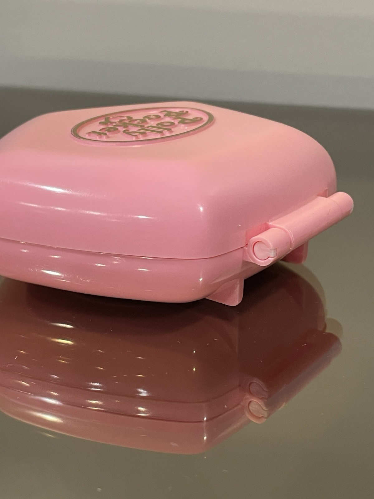 Vintage Polly Pocket Polly In The Nursery 1992 Bluebird Pink Hexagon COMPLETE