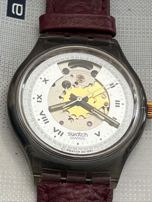 Swatch orologio automatic rubin ref. sam100 del 1991