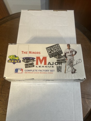 1991 Classic Best The Minors Complete Factory Sealed Set - Picture 2 of 15