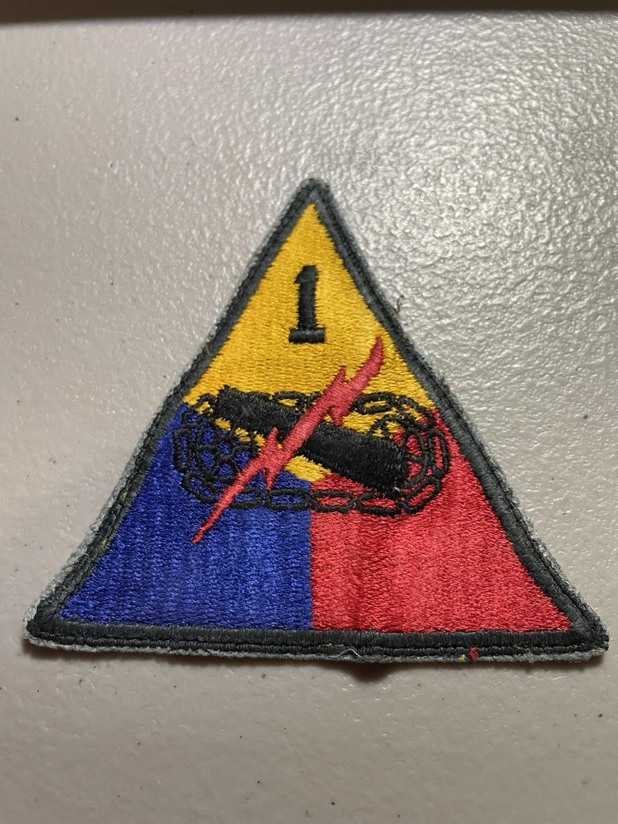 1st Armored Division Patch In Ww Ii Us Collectible Patches for