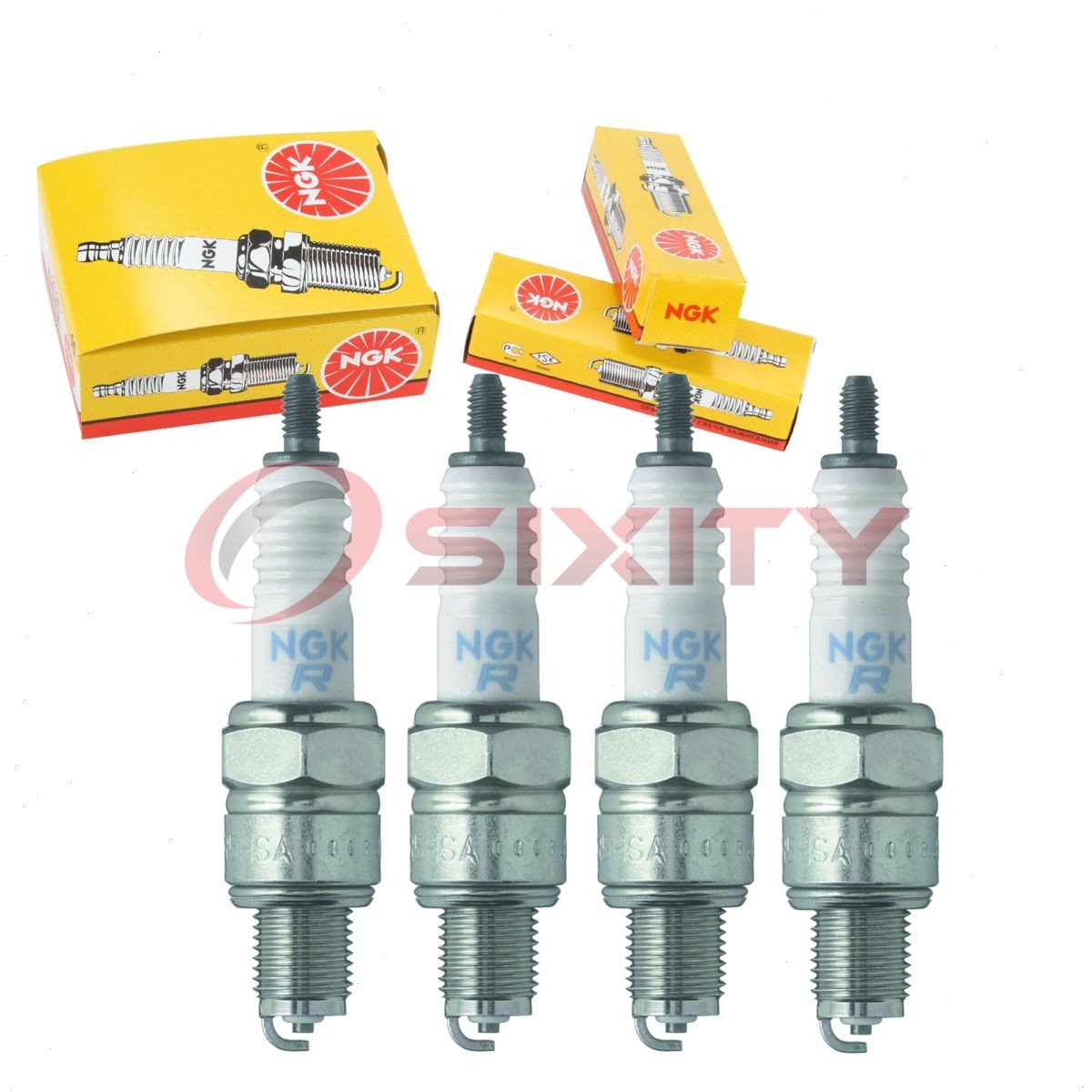 4 pc NGK 2983 CR6HSA Standard Spark Plugs for Z9Y U20FSR-U U20FSR-L U20FS-L sm