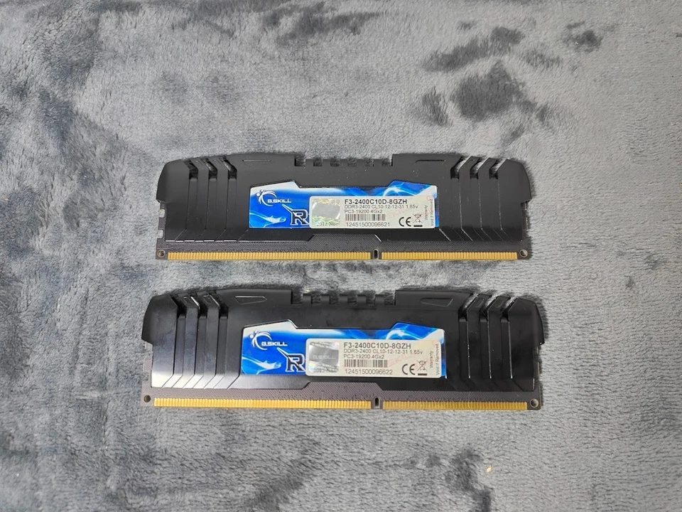 GSKILL Ripjaws Z 2400Mhz 8GB DDR3 RAM - F3-2400C10D-8GZH - Image 3 of 3