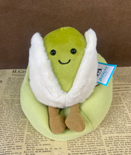 Funny Pistachio Food Plush Toy Soft Stuffed Collectible Jellycat Horatio - NWT