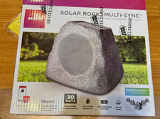 ION Audio SOLAR ROCK Multi Sync ISP75B Speaker with wall adapter