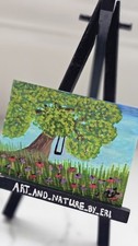 ACEO Original Acrylic Painting Paper art_and_nature_by_eri scenery