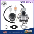 PZ20 Carburetor For 49 50 70 90 100 110 125 135 cc ATV Quad Go kart SUNL TAOTAO