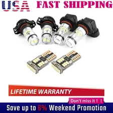 LED DRL Driving Fog Light Bulbs For Cadillac Escalade 2007-2014 C US A B USA