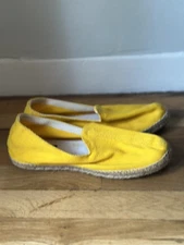 Drakes London Yellow Espadrilles Shoes, Size US 10 EU 43, Good used condition