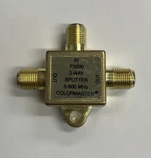 COLORMASTER P3000 2-WAY SPLITTER 5-900 MHz