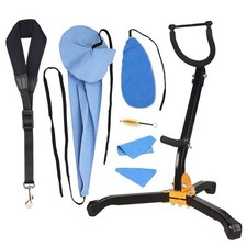 Saxophone Stand Cleaning Kit Cotton Cloth Woodwind Instrument Care Tool New