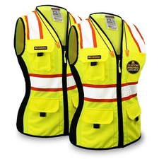 KwikSafety First Lady Women's Safety Vest 2-Pack Hi-Vis Reflective Class 2 XS