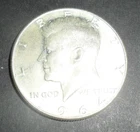 1964 Kennedy Half Dollar. 90% Silver.
