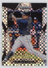 2019 Panini Prizm Tier II Plaid Power Prizm 2/75 Ji-Man Choi #119 rs2
