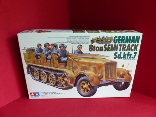 Tamiya 1:35 - German 8ton Semi Trackk Sd.Kfz.7 - 35148 - Ungebaut - S034-6