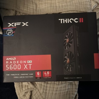 XFX RX 5600 XT THICC II PRO-14GBPS 6GB Graphics Card (RX-56XT6DF46) New