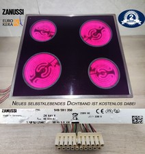 Zanussi ZK641X Kochfeld mit EuroKera® Glaskeramik . 7Takt. Mit 2Jahren Garantie