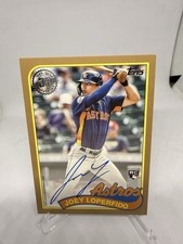 2024 Topps Update Series - 1989 Topps Baseball Autographs Joey Loperfido..Gold