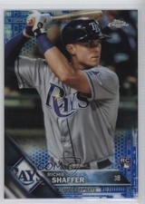 2016 Topps Chrome Blue Refractor 26/150 Richie Shaffer #29 3q5