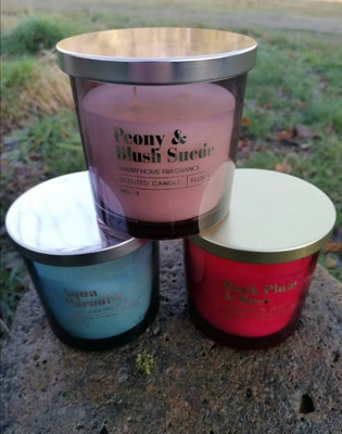3er Set Duftkerze, Luxury Home Fragrance  Scented Candle 