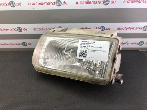 214135 Hauptscheinwerfer links VW Polo III (6N1) 6N1941015A 1.4