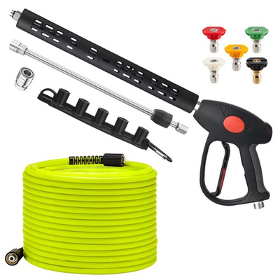 #ad #ad Pressure Washer Hose and Gun Kit 50 FT Power Washer Hose with 5 Nozzle Tips ... $95.93