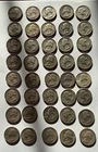 Silver Quarters Lot Of 40 , 1951 To 1964
