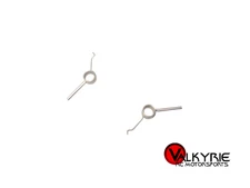 Vintage RC Associated Yokomo Motor Brushes Springs Steel Gray (2) 6514