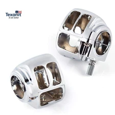 Handlebar Switch Housing Compatible for 2007 up Harley Davidson Dyna, Sportster,