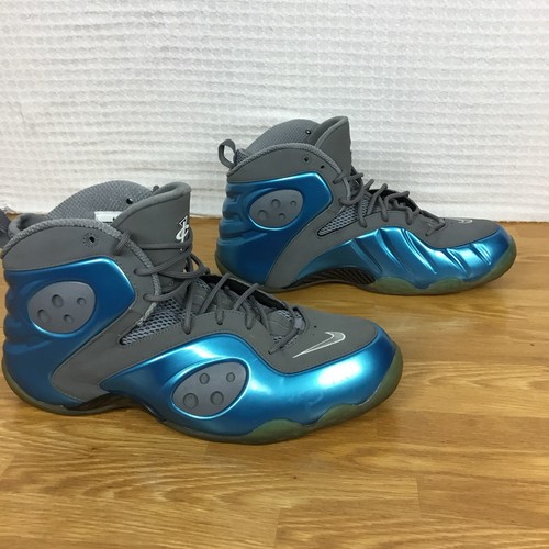 Nike Zoom Sneakers Rookie Dynamic Blu Grigio Penny Uomo 14 Scarpe da Basket 472688 - Foto 5 di 15