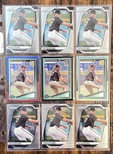 Boston Bateman 2025 Panini-Donruss Prizm/Optic/Foil Inserts Lot (9) NICE!⚾️