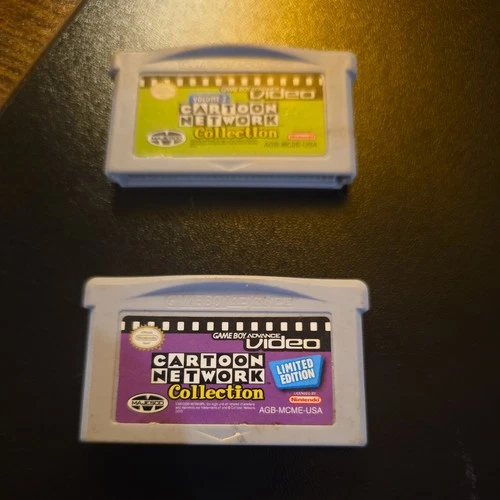 Cartoon Network Collection Vol 1 & 2  (Game Boy Advance) - Authentic, Tested