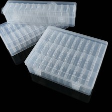 Bead Organizer Box 12 24 30Pcs Clear Plastic Storage Containers