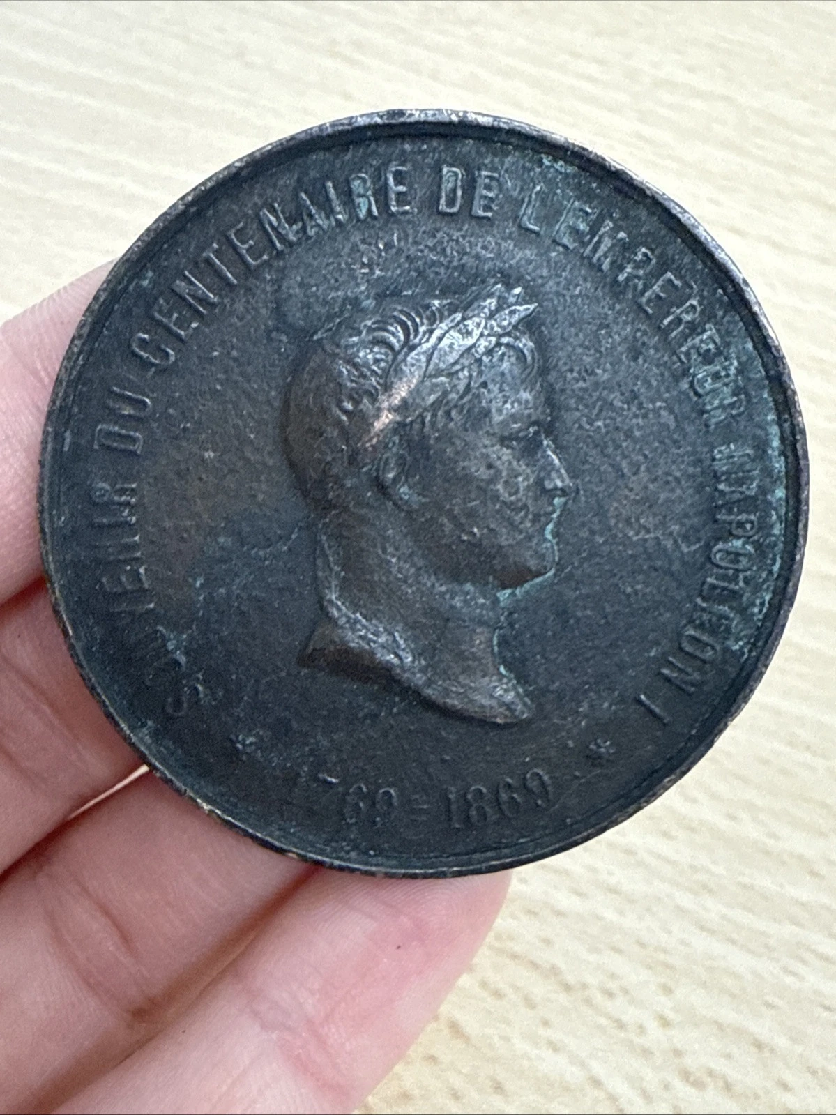 Médaille Souvenir Du Centenaire De L’empereur Napoléon I 1769-1869