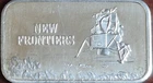 1974 USSC Mark IV New Frontiers 1 oz .999 Fine Silver Art Bar