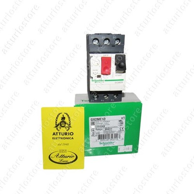 MCB Schneider GV2ME10 3P 4A 6,3A