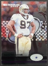 2002 Donruss La'Roi Glover #48 Career Stat Line /276 Dallas Cowboys