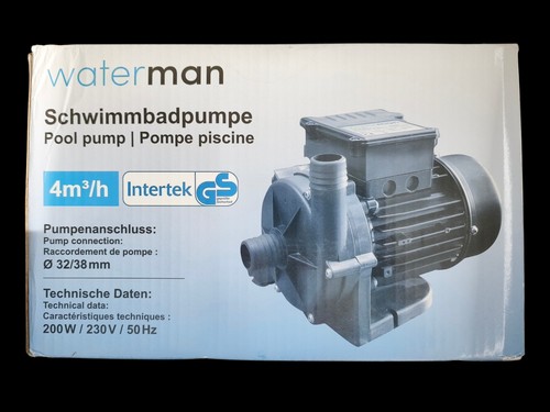 Waterman Schwimmbadpumpe 4 m³/h Poolpumpe Filterpumpe