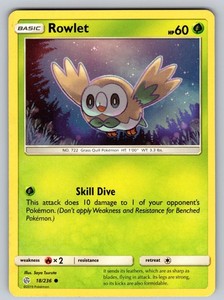 Rowlet 18/236 Cosmic Eclipse