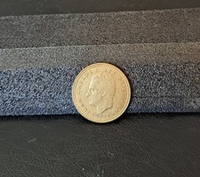 Münzen Spanien Uno Pesetas 1975