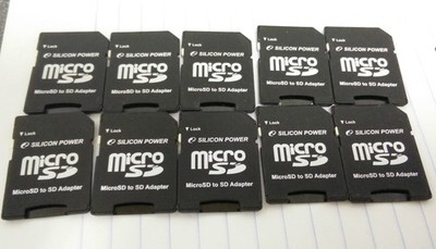 Menge 75 Silicon Power MicroSD auf SD Adapter