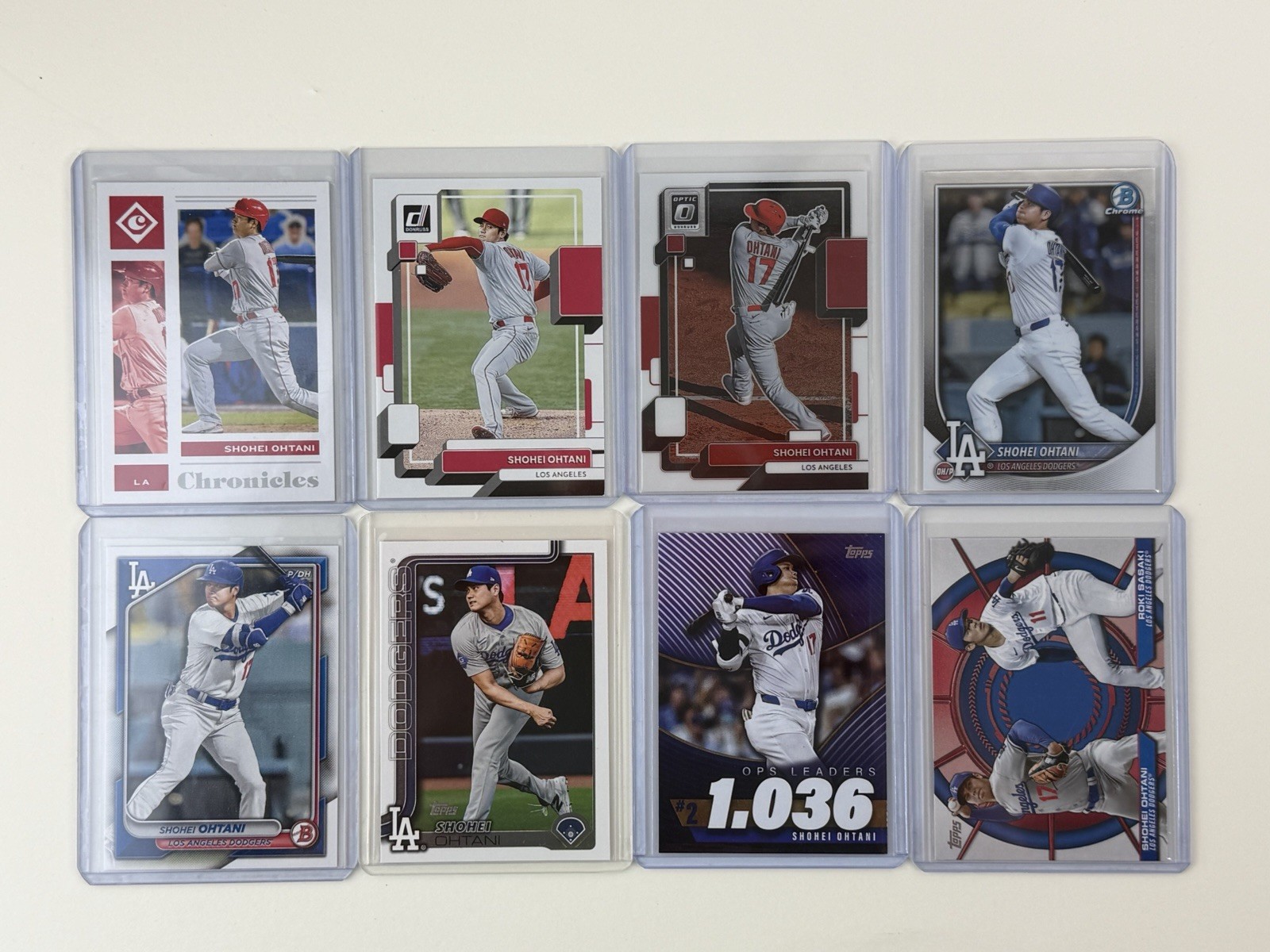 Shohei Ohtani 40 Card HUGE LOT Inserts, Parallels, And More Dodgers & Angels