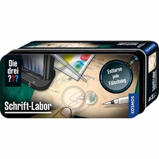 KOSMOS Die drei ??? Schrift-Labor Experimentierkasten Detektiv Ausrüstung