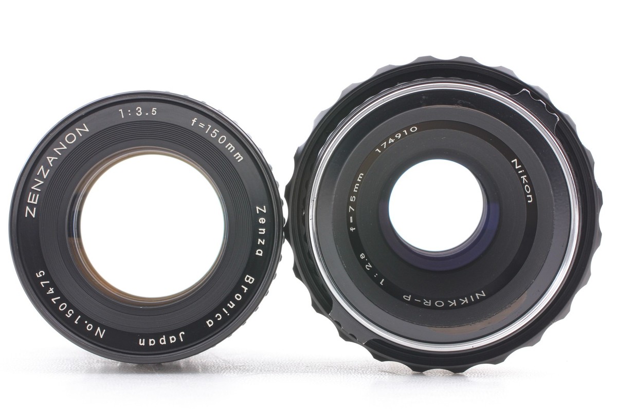✨良品✨ ZENZA BRONICA S2 Nikon 75mm F2.8 Near MINT] Zenza Bronica S2 w/ NIKKOR-P 75mm f/2.8 + Zenzanon