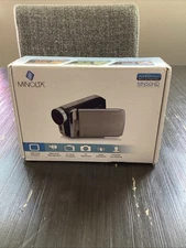 Minolta MN50HD Digital 1080p Full HD Camcorder Video Camera 3" LCD - Silver