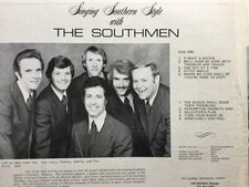The Southmen Quartet SINGING SOUTHERN STYLE MINT LP Jack Tony Tim Riley+bonus CD