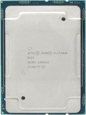 Intel Xeon Platinum 8153 2.0-2.8 ghz 22mb 16 core 125w 32 threads lga3647 CPU