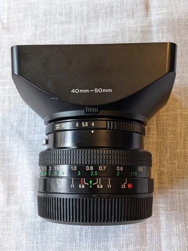 MINT Zenza Bronica Zenzanon PE 40mm f/4 Wide Lens w/ Hood For ETR S Si - Picture 6 of 7